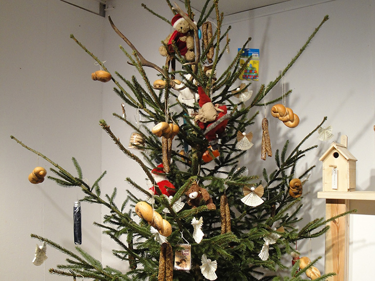 Der geschmückte Christbaum