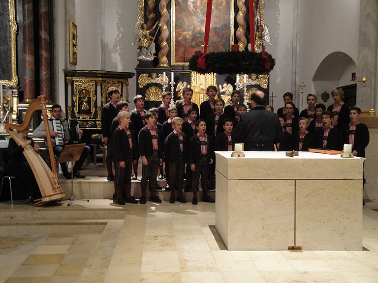 Stell- und Akkustikprobe - Tölzer Knabenchor