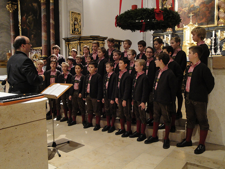 Stell- und Akkustikprobe -  Tölzer Knabenchor