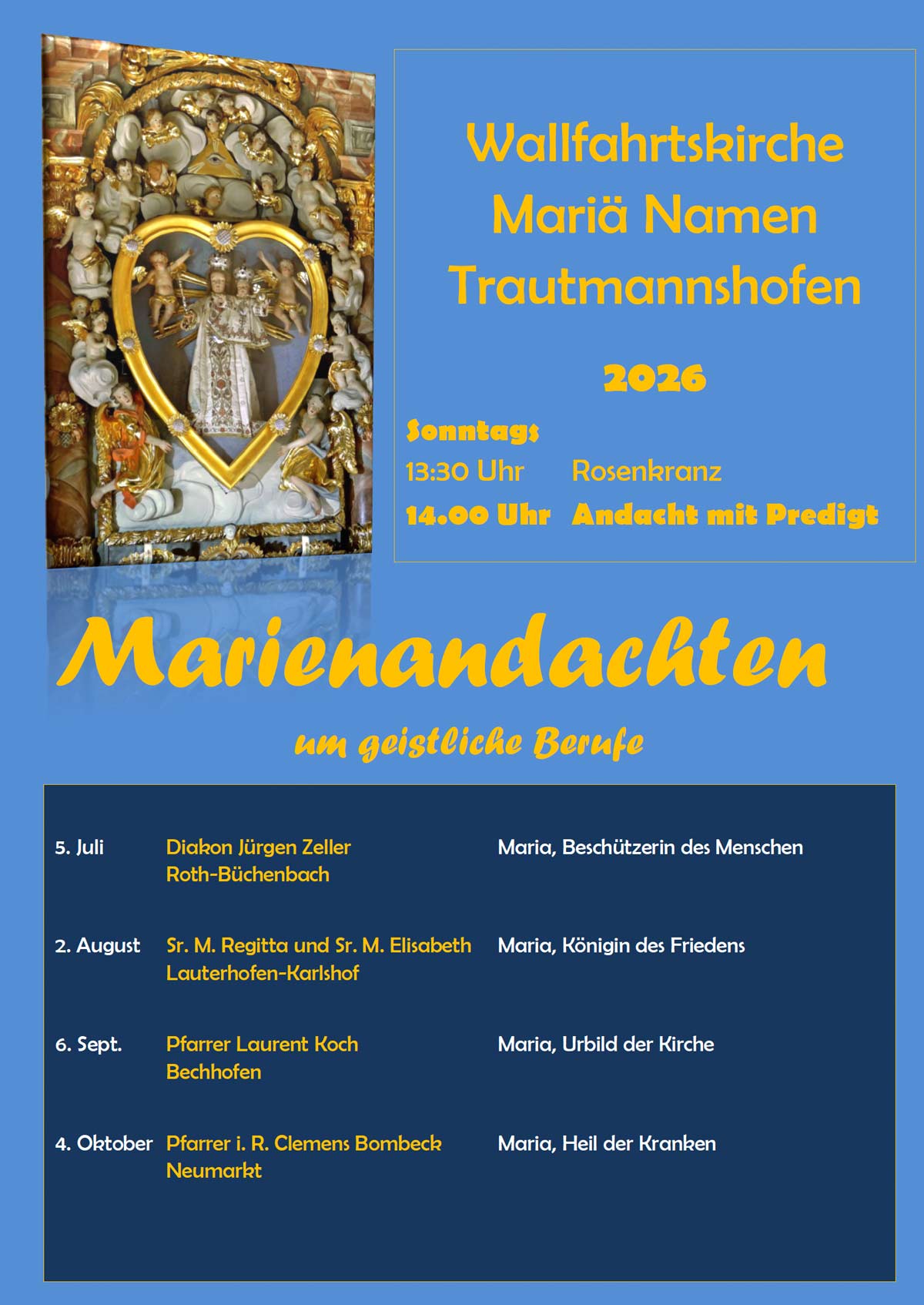 Marienandacht in Trautmannshofen